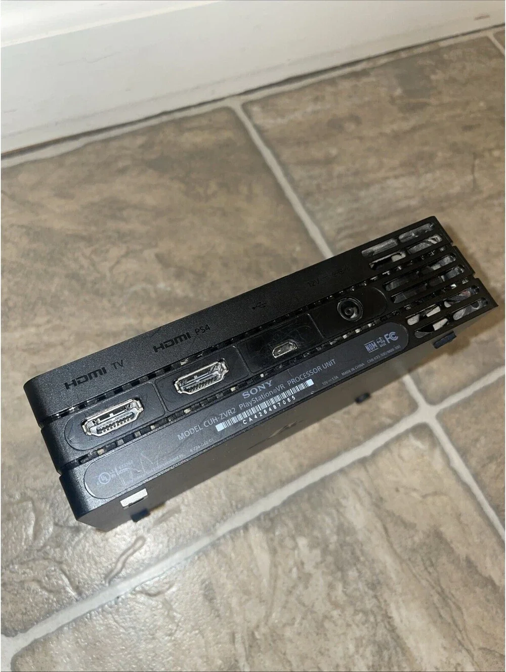Sony PS4 Playstation CUHZVR2 VR Virtual Reality Processor Unit Untested